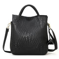 Sac Seau Femme Cuir Véritable Motif Tressé Grande Capacité – CLEVI Paris