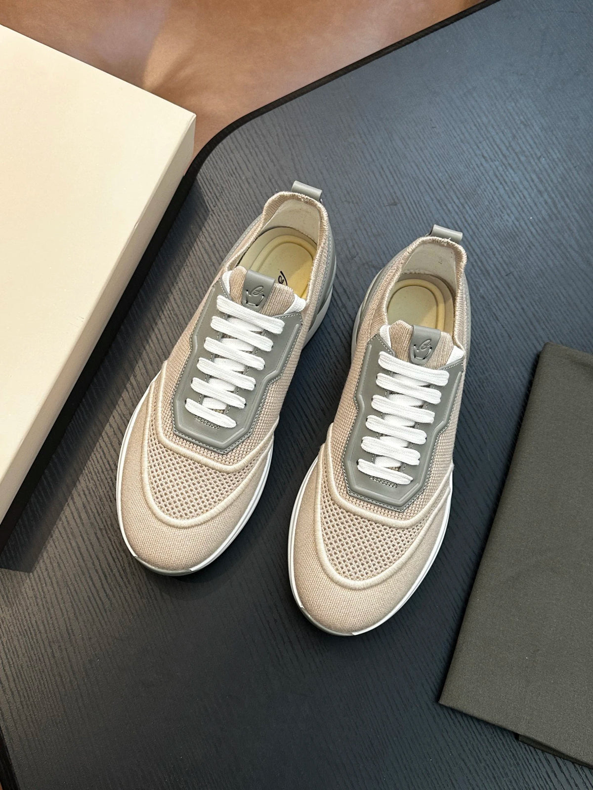 Sneakers Homme Cuir de Vache Véritable OECHSLI 2026 – Respirant, Semelle Caoutchouc, Grandes Pointures 38-46 – CLEVI Paris