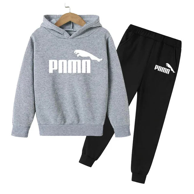 Ensemble enfant sweat à capuche et pantalon – CLEVI Paris