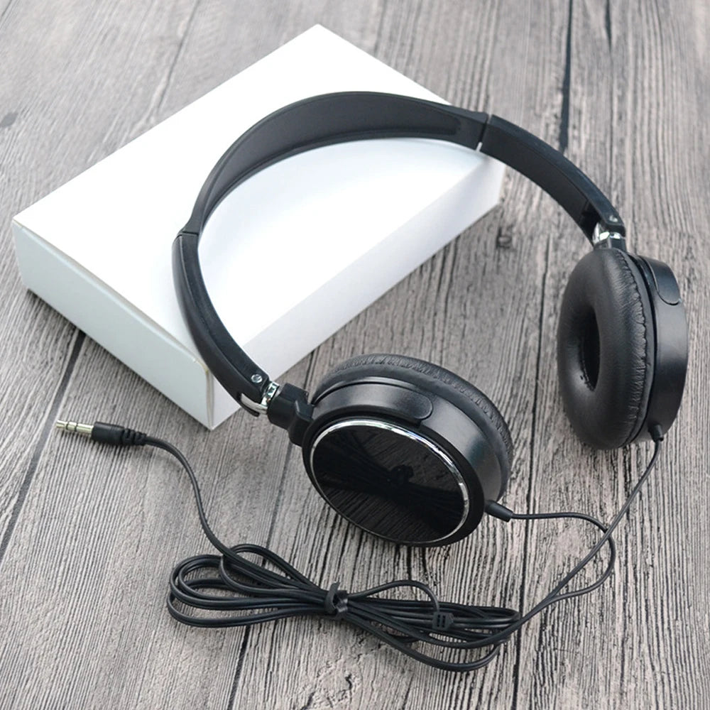 Casque Filaire Jack 3,5mm Pliable Bass Stéréo – CLEVI Paris