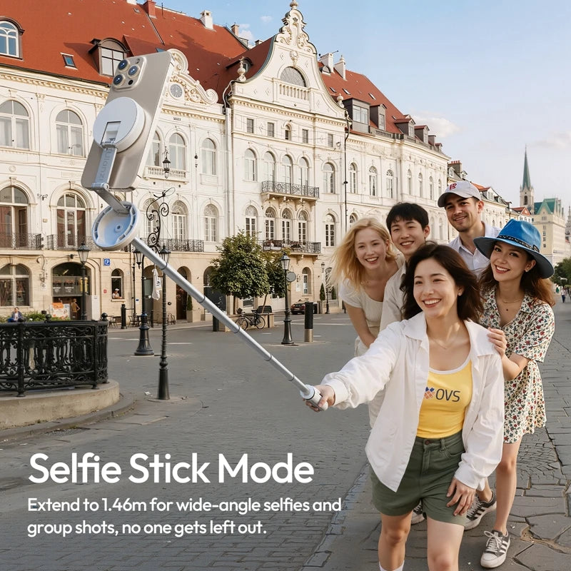 Trépied perche selfie magnétique Ulanzi MT85 – CLEVI Paris