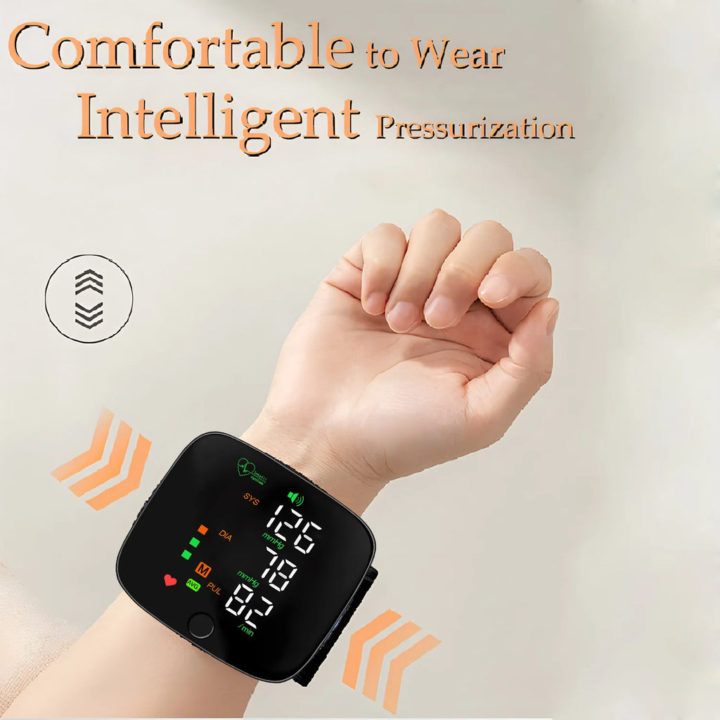 Tensiomètre Poignet LCD Rechargeable 2 Utilisateurs – CLEVI Paris
