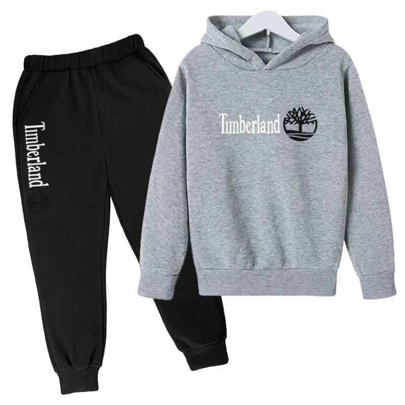 Ensemble enfant sweat à capuche et pantalon – CLEVI Paris