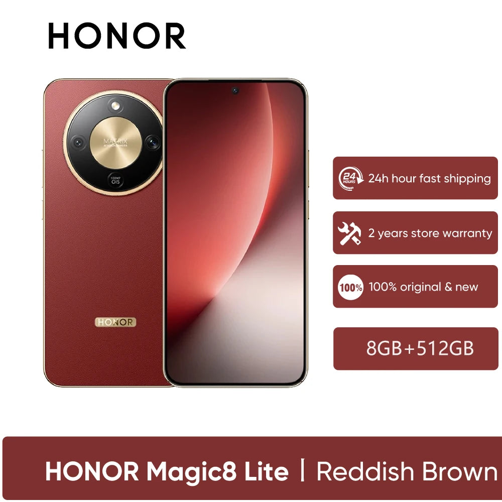 HONOR Magic8 Lite 5G AMOLED 256/512 Go – CLEVI Paris
