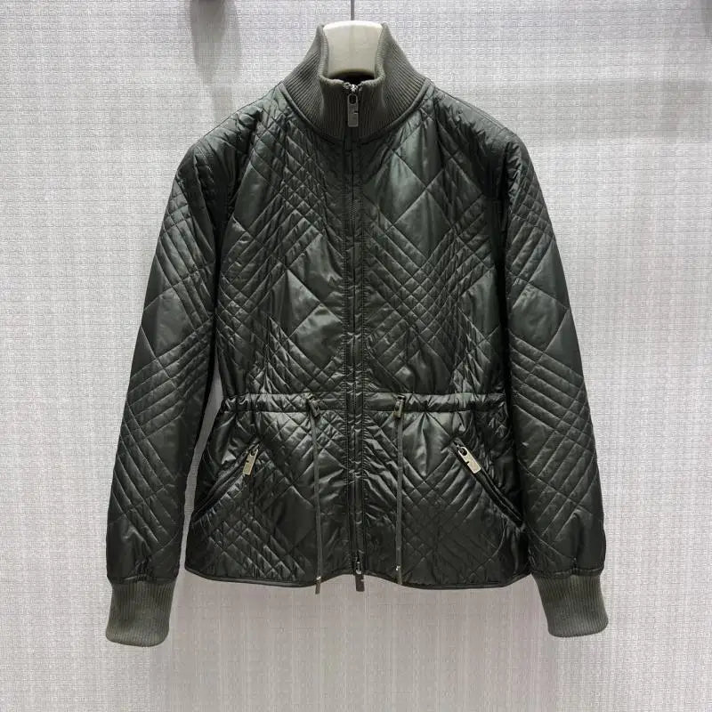 Veste matelassée femme à col montant – CLEVI Paris