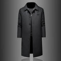 Manteau long homme en duvet de canard – CLEVI Paris