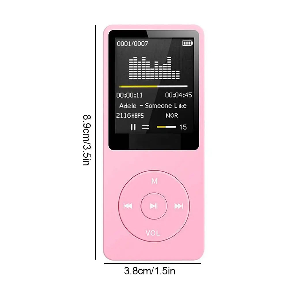 DIXSG Lecteur MP3 Bluetooth Écran 1,8" TF 64Go FM Enregistreur Sport – CLEVI Paris