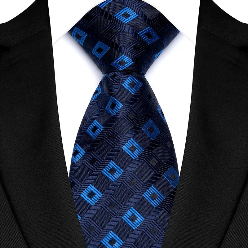 Cravate homme motif paisley 145 cm – CLEVI Paris