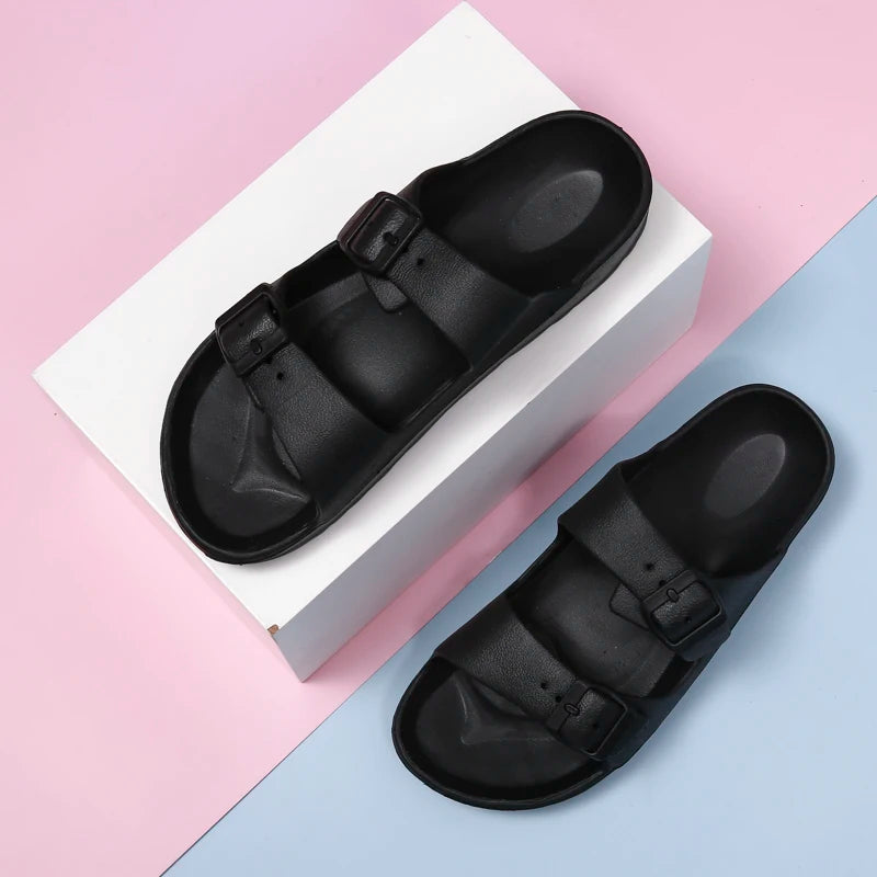 Sandales unisexes EVA à double bride réglable – CLEVI Paris
