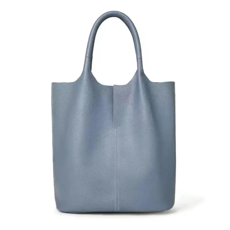 Sac seau femme en cuir de vachette – CLEVI Paris