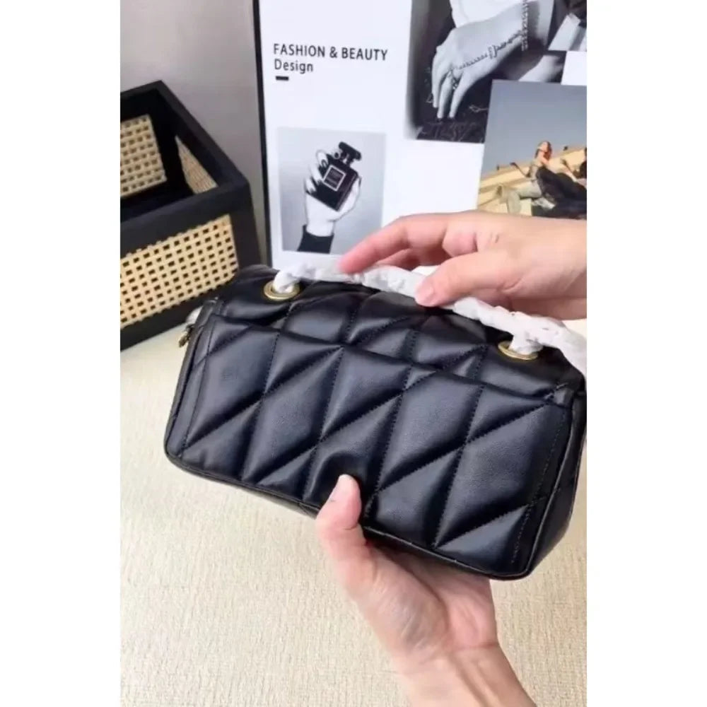 Petit sac bandoulière à motif losanges – CLEVI Paris