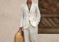 Costume Homme Blanc Été 2 Pièces – CLEVI Paris