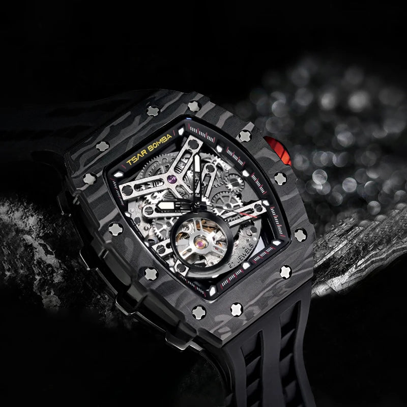 Montre mécanique TSAR BOMBA TB8208CF – CLEVI Paris