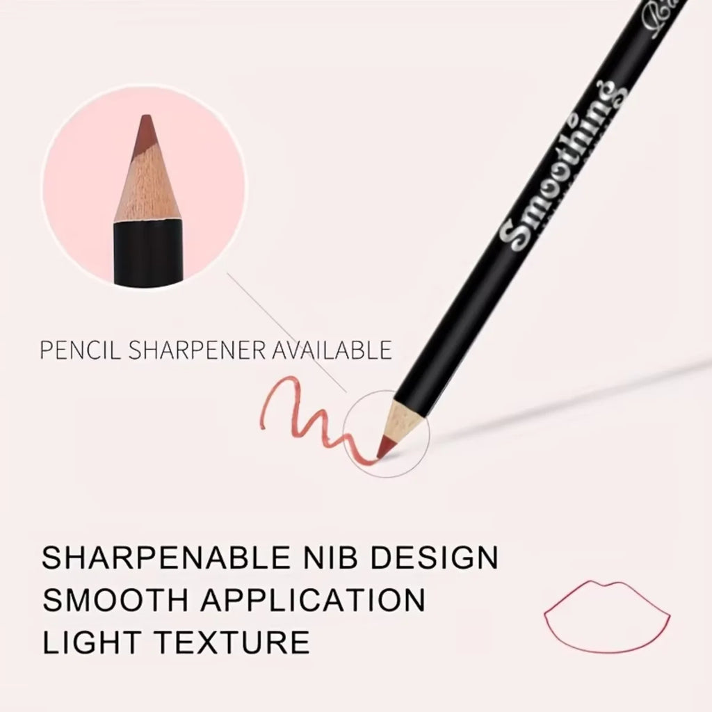 Crayon Contour Lèvres Waterproof CHOOSE RASME – Longue Tenue Matte 12 Teintes – CLEVI Paris