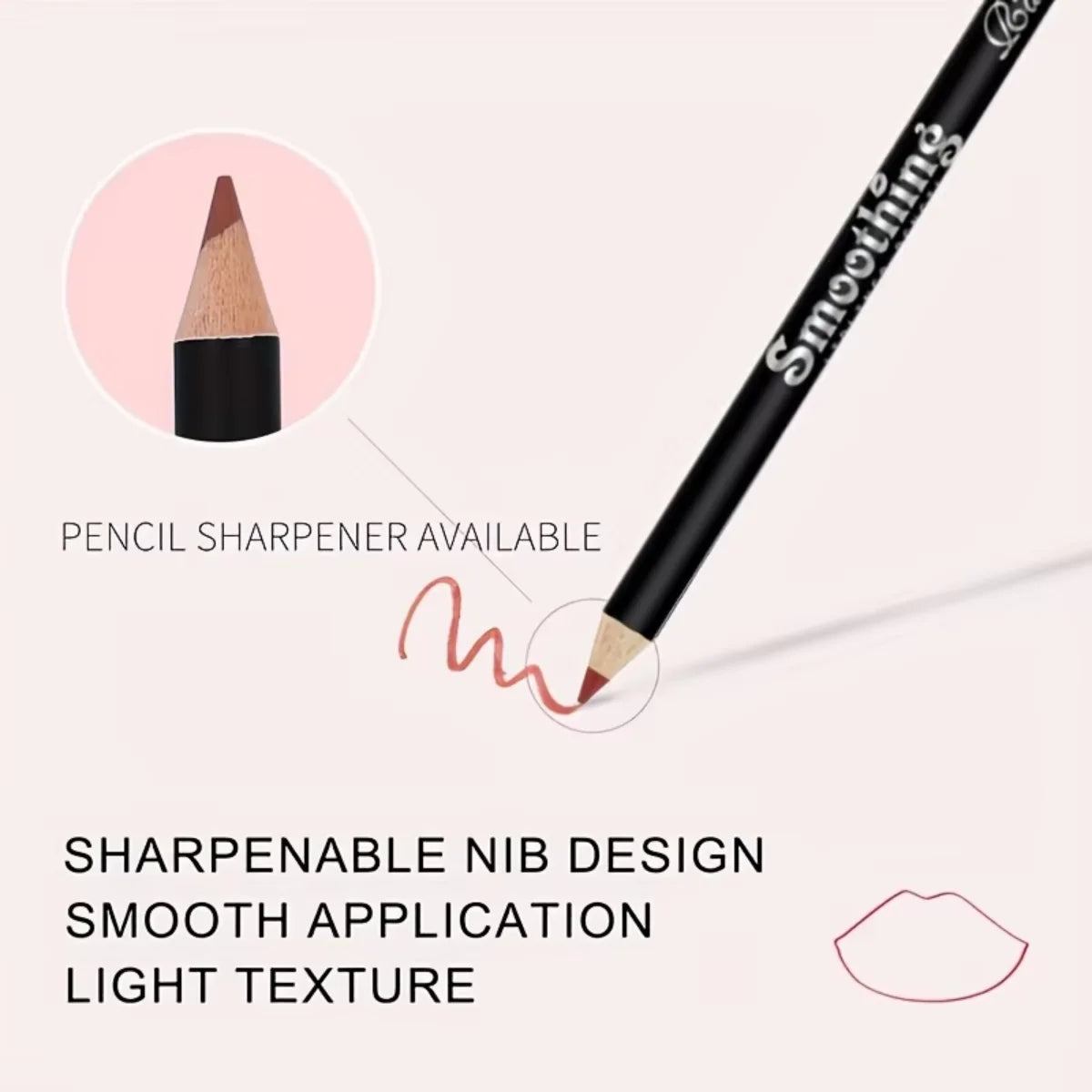 Crayon Contour Lèvres Waterproof CHOOSE RASME – Longue Tenue Matte 12 Teintes – CLEVI Paris