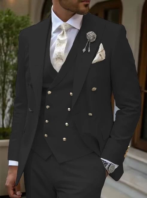 Costume homme 3 pièces élégant – CLEVI Paris