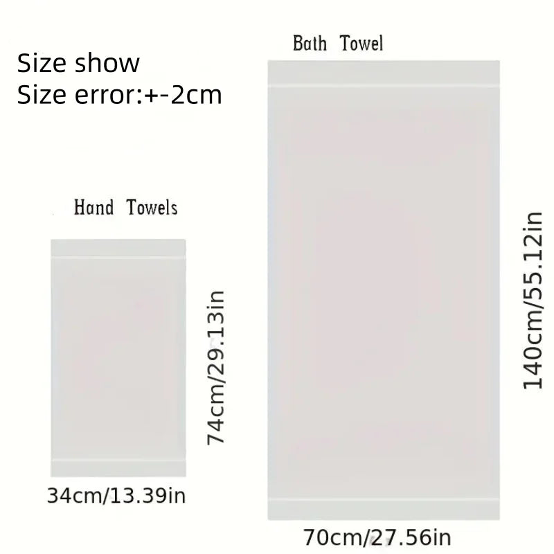 Serviette de toilette 34 × 74 cm – CLEVI Paris