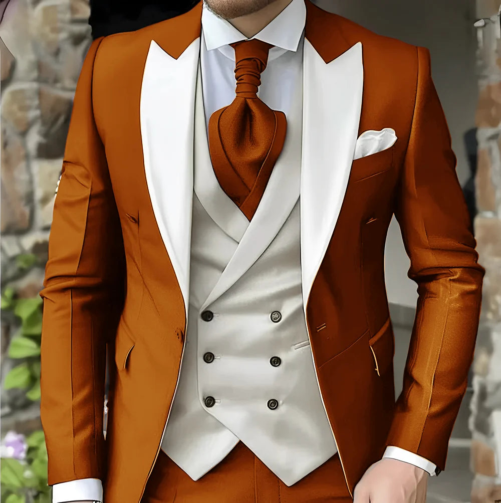 Costume 3 pièces élégant pour homme – CLEVI Paris