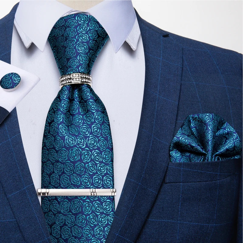 Ensemble cravate et pochette homme à carreaux – CLEVI Paris