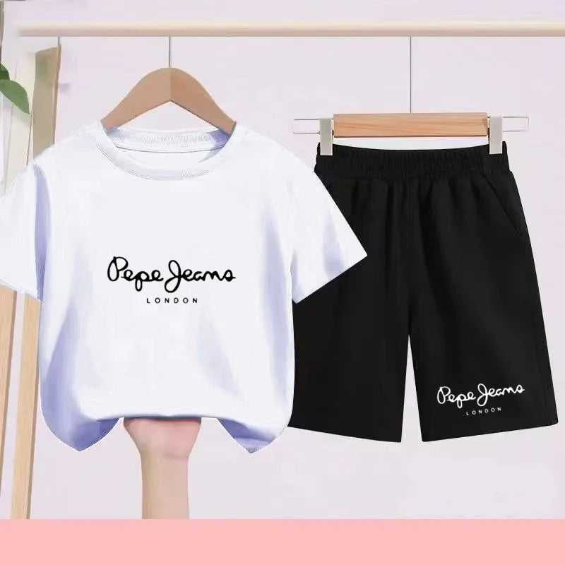 Ensemble enfant haut et short sportswear – CLEVI Paris