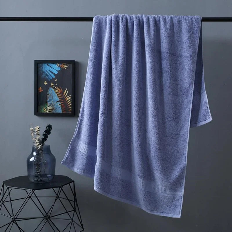 Serviette de bain en coton 70 × 140 cm – CLEVI Paris