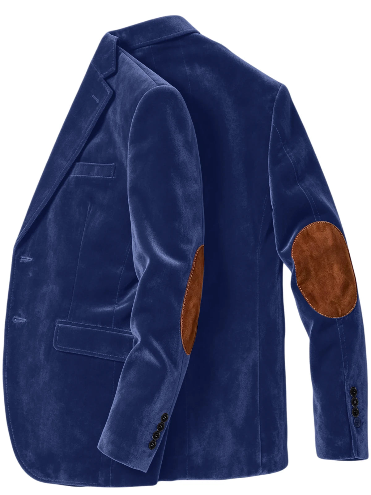 Blazer homme en velours à coudières – CLEVI Paris