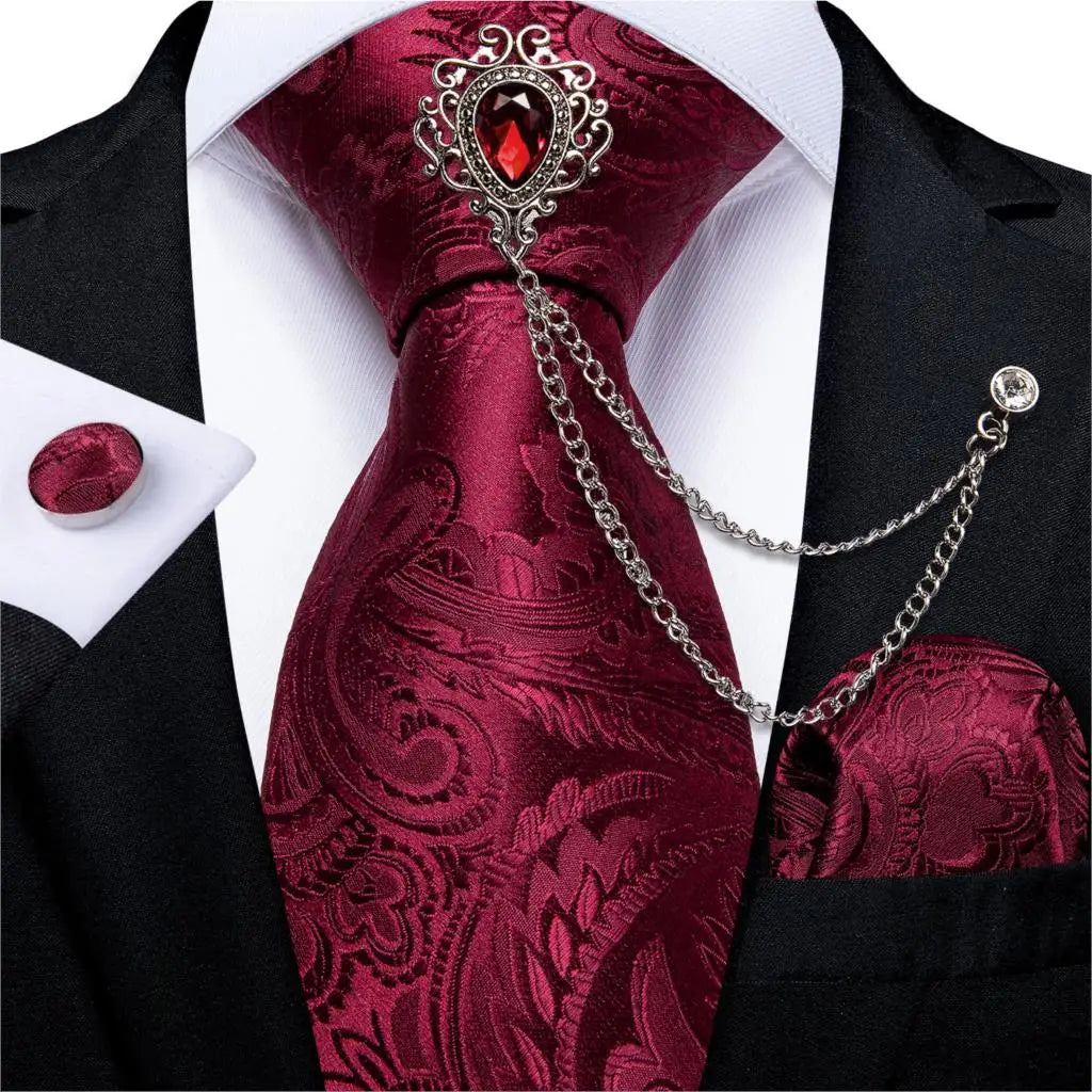 Coffret cravate homme, pochette et accessoires – CLEVI Paris