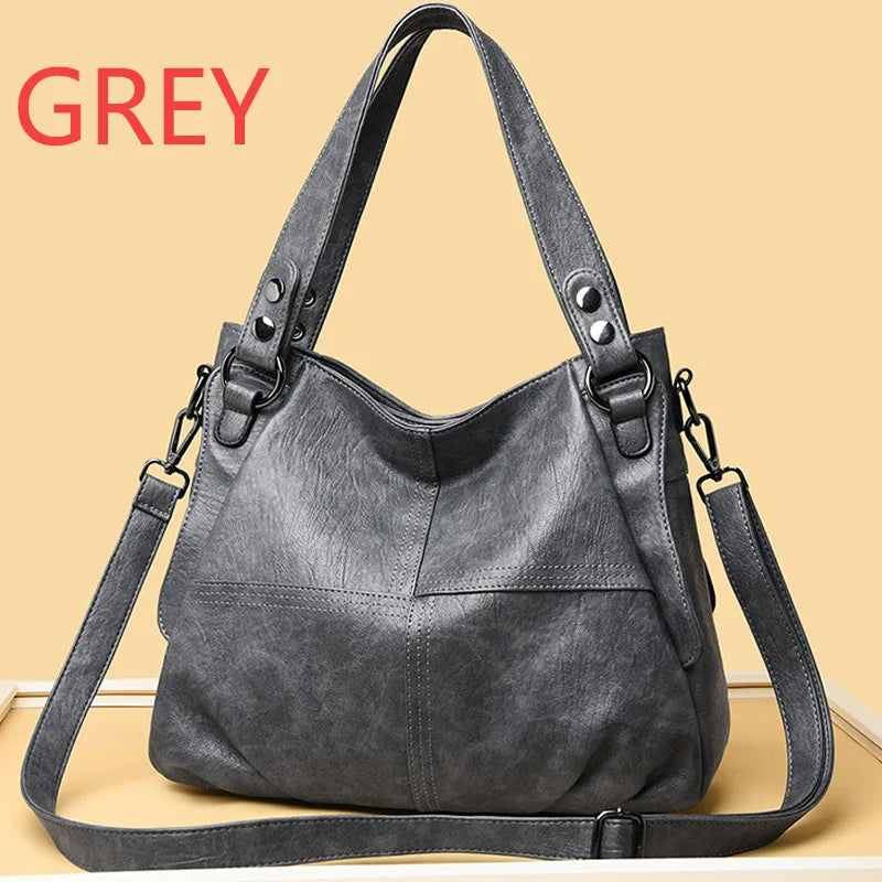 Sac cabas femme en PU à poches – CLEVI Paris