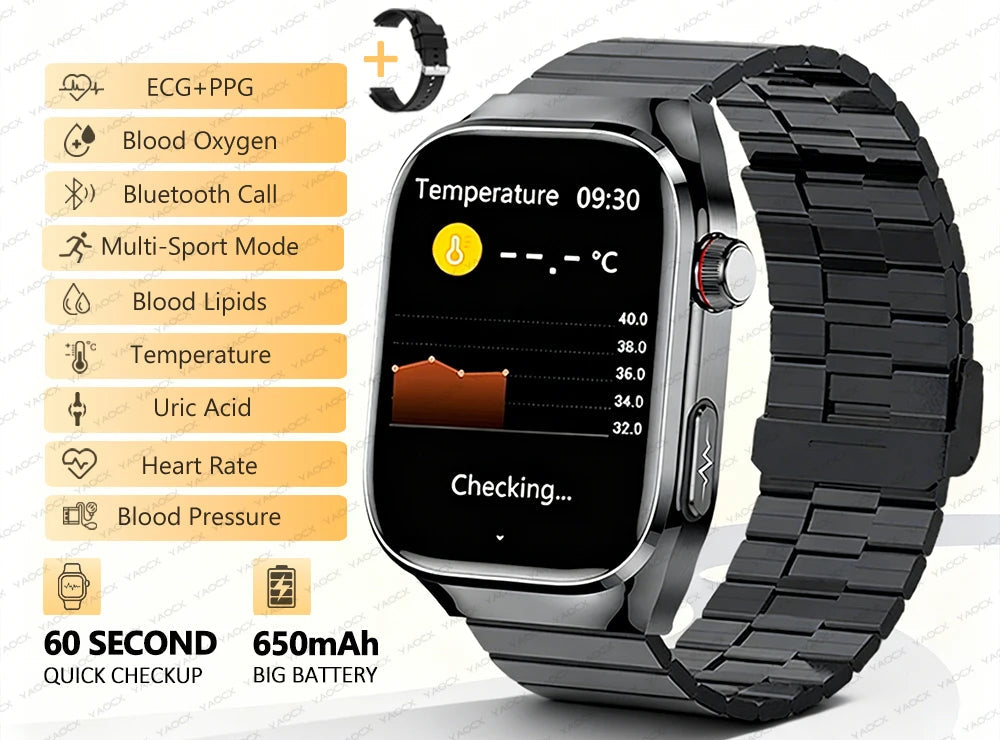 Montre connectée TK16 AMOLED avec appels Bluetooth – CLEVI Paris