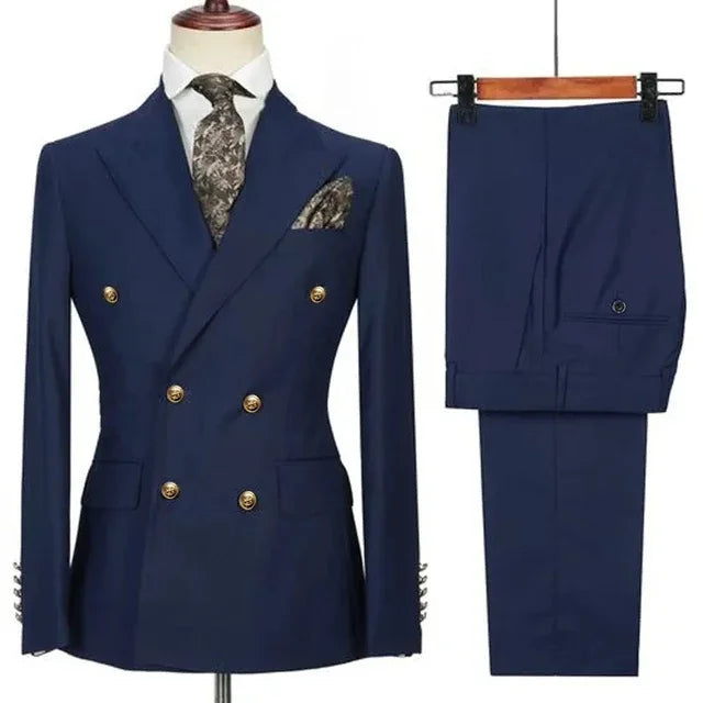 Costume croisé homme – Mariage & soirée – CLEVI Paris