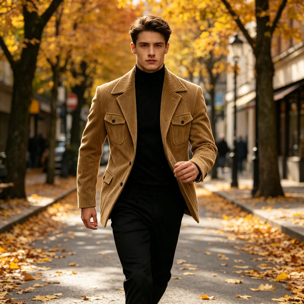 Blazer velours côtelé homme – CLEVI Paris