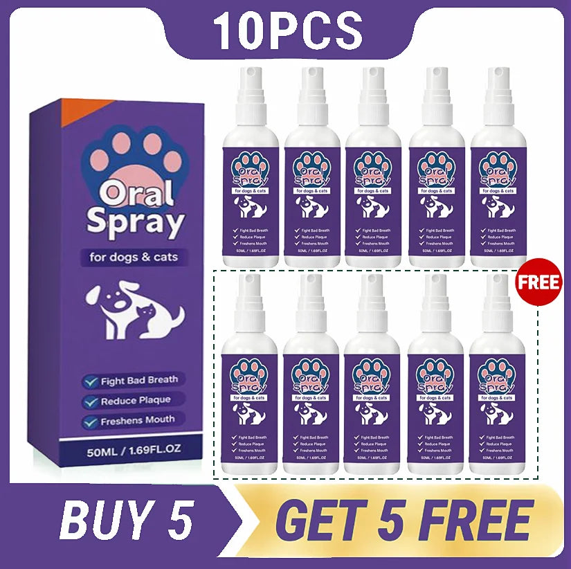 Spray bucco-dentaire pour chiens & chats – CLEVI Paris