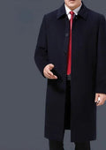 Manteau long homme en cachemire et laine – CLEVI Paris