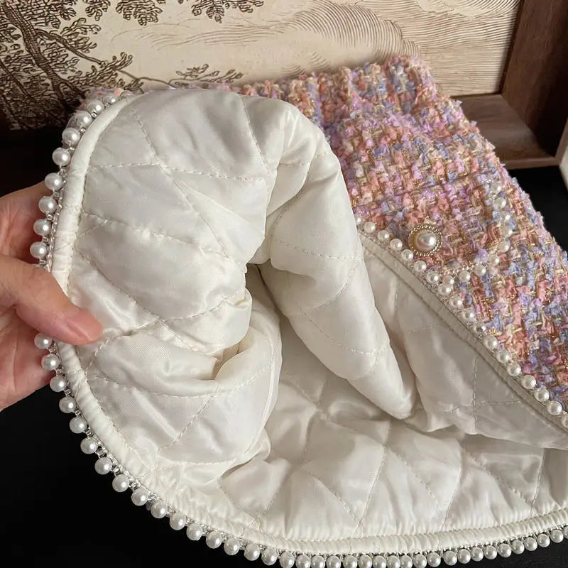 Ensemble fille manteau à carreaux et jupe – CLEVI Paris