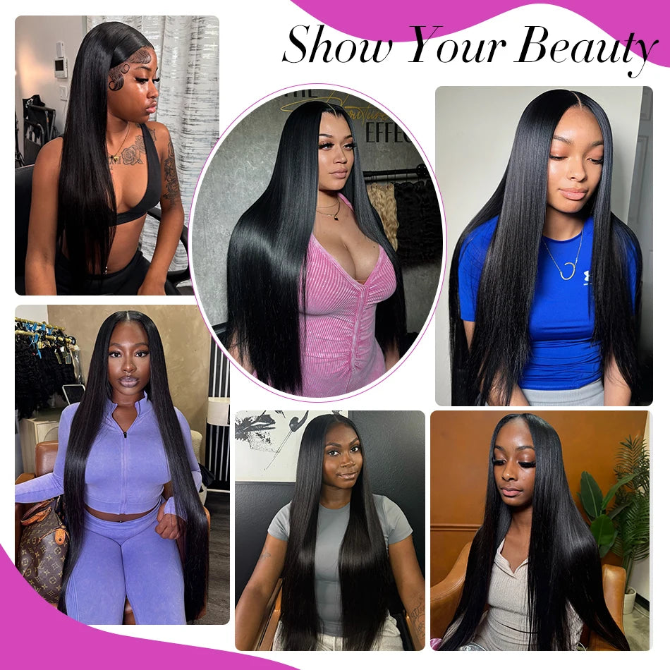 Bundles Cheveux Lisses Humains Brésiliens Virgin & Remy – CLEVI Paris