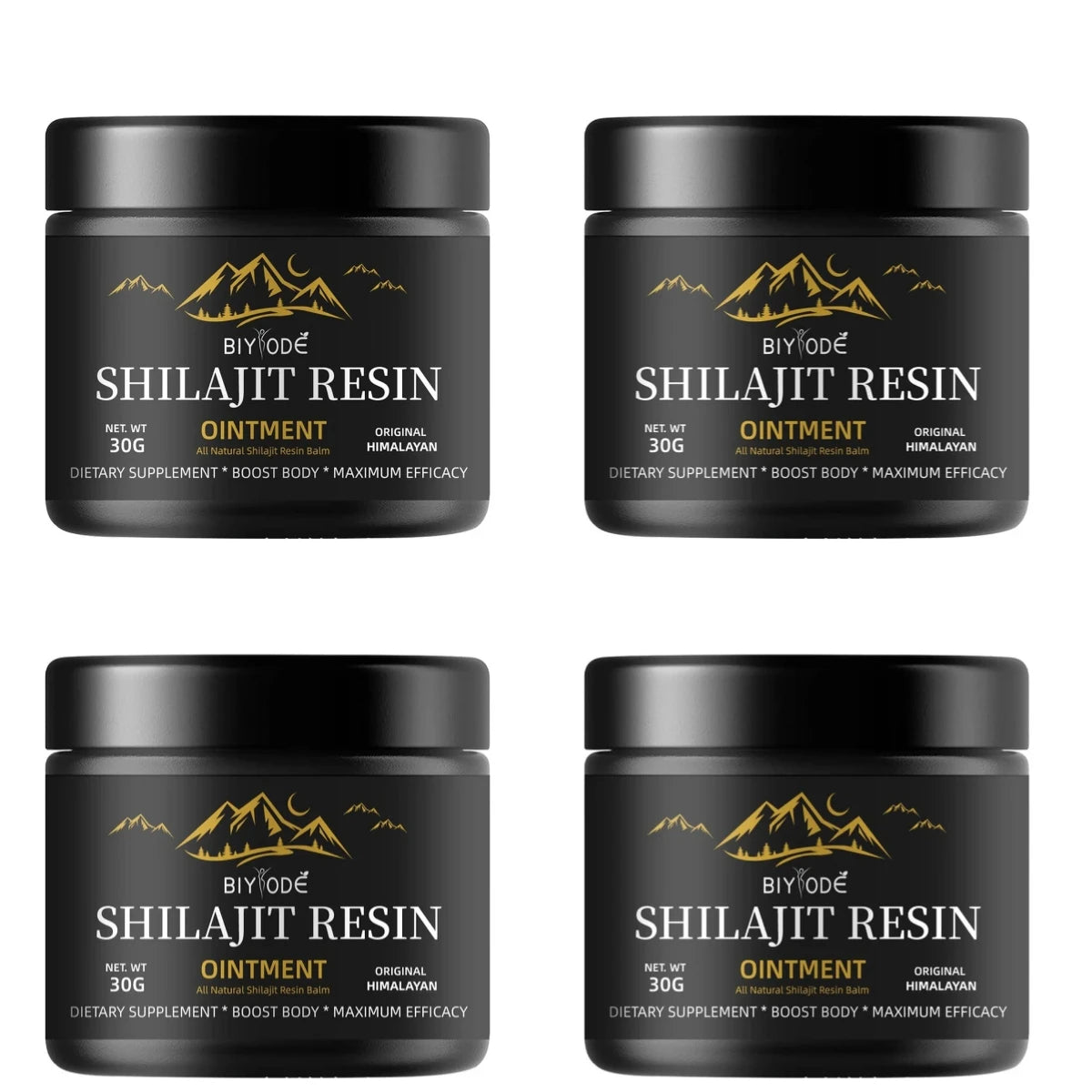 Résine de shilajit Biyode, 30 g – CLEVI Paris