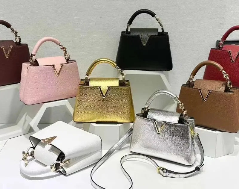 Sac Bandoulière Femme Tissu Tote Classique Élégant 8 Coloris – CLEVI Paris