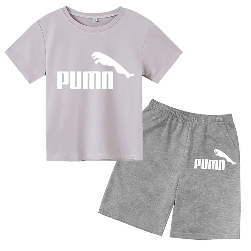 Tenue enfant décontractée à manches courtes – CLEVI Paris