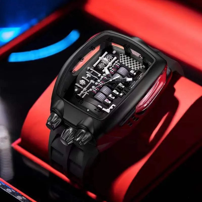 Montre STARPERISH W01 style futuriste – CLEVI Paris
