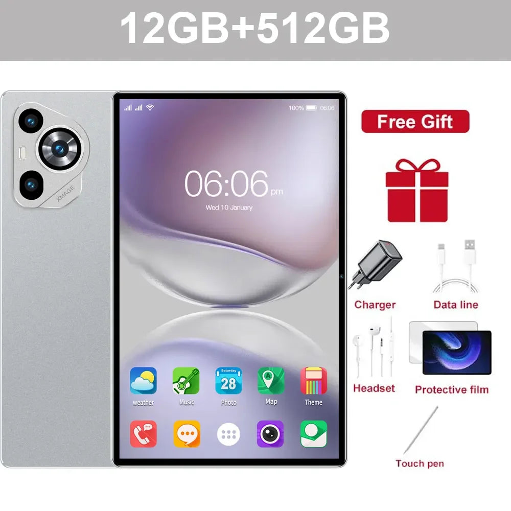 Tablette Android 11" Snapdragon 8 Gen3 20000mAh 5G 2560x1600 48MP Clavier Stylet – CLEVI Paris