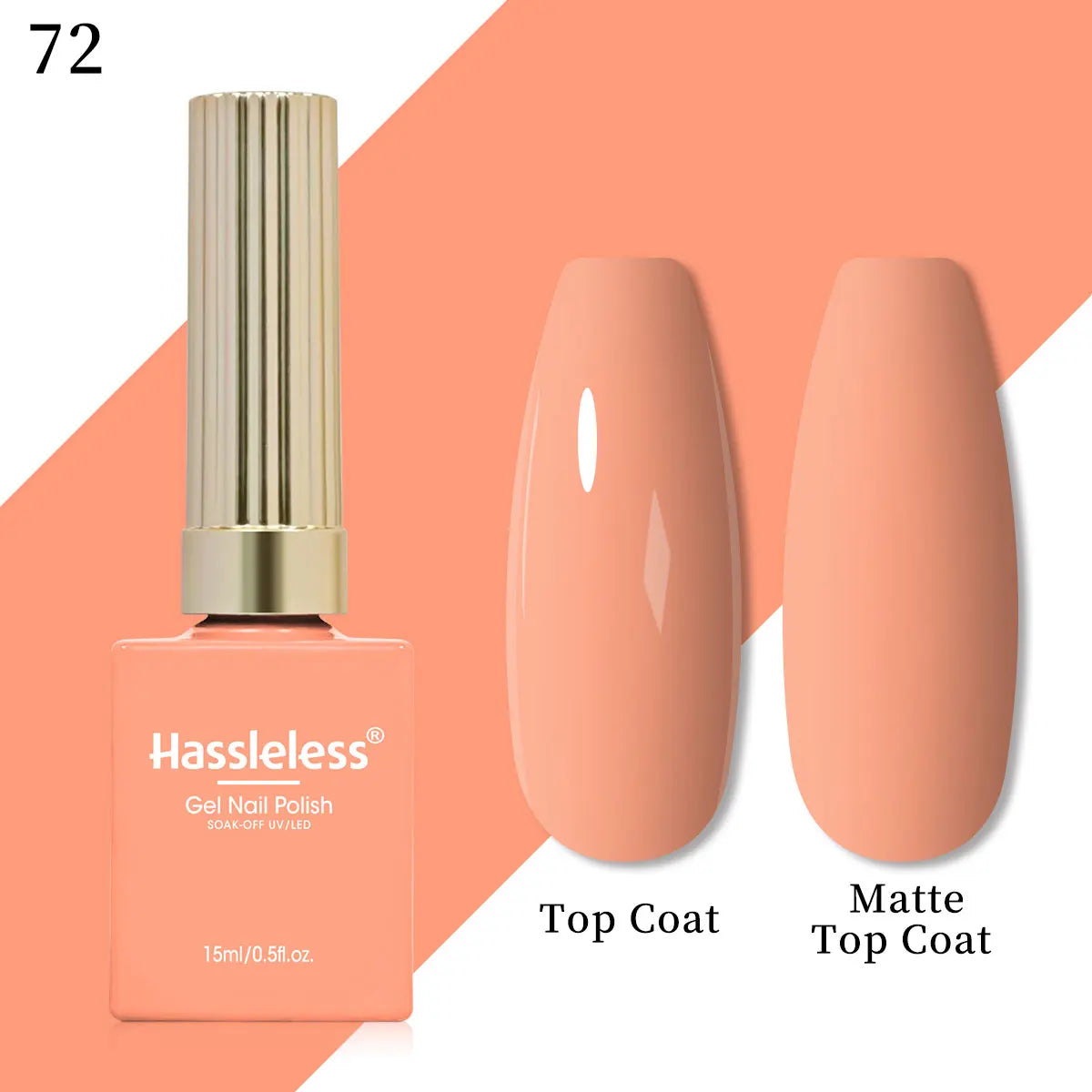 Vernis Gel Semi-Permanent Hassleless – 20 Couleurs Candy & Macaron – CLEVI Paris
