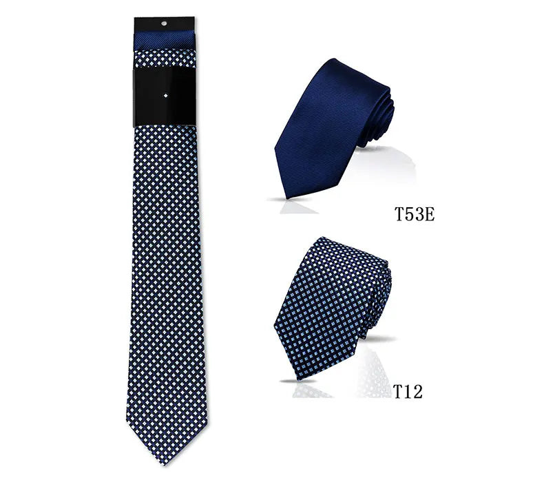 Ensemble de 2 cravates homme élégantes – CLEVI Paris