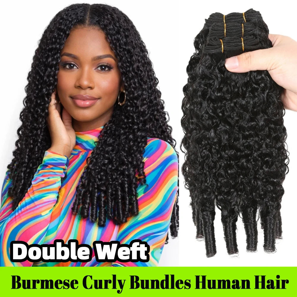 Mèches Burmese Curly Remy Hair 12A/14A – CLEVI Paris