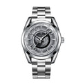 Montre Mécanique Globe Terrestre TEVISE Homme Cuir – CLEVI Paris