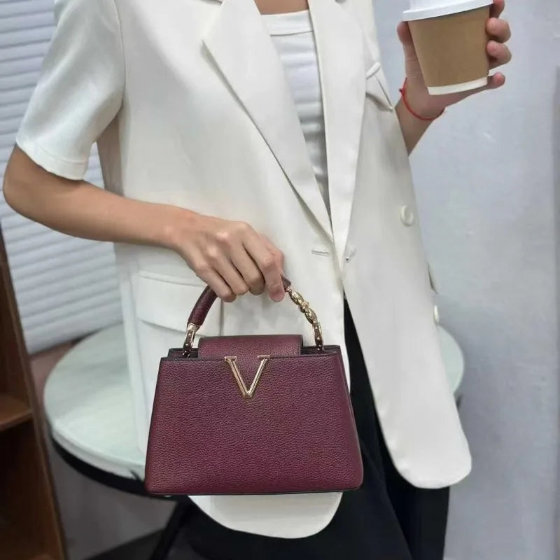 Sac Bandoulière Femme Tissu Tote Classique Élégant 8 Coloris – CLEVI Paris