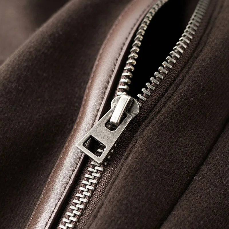 Ensemble homme en maille à poches zippées – CLEVI Paris