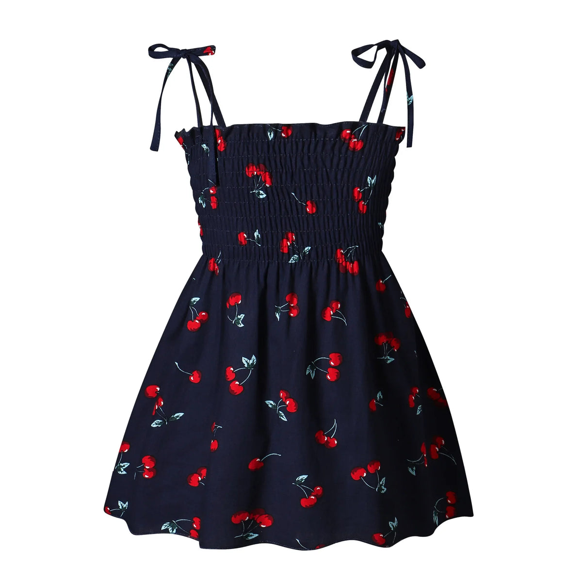 Robe fille d’été à motif floral – CLEVI Paris