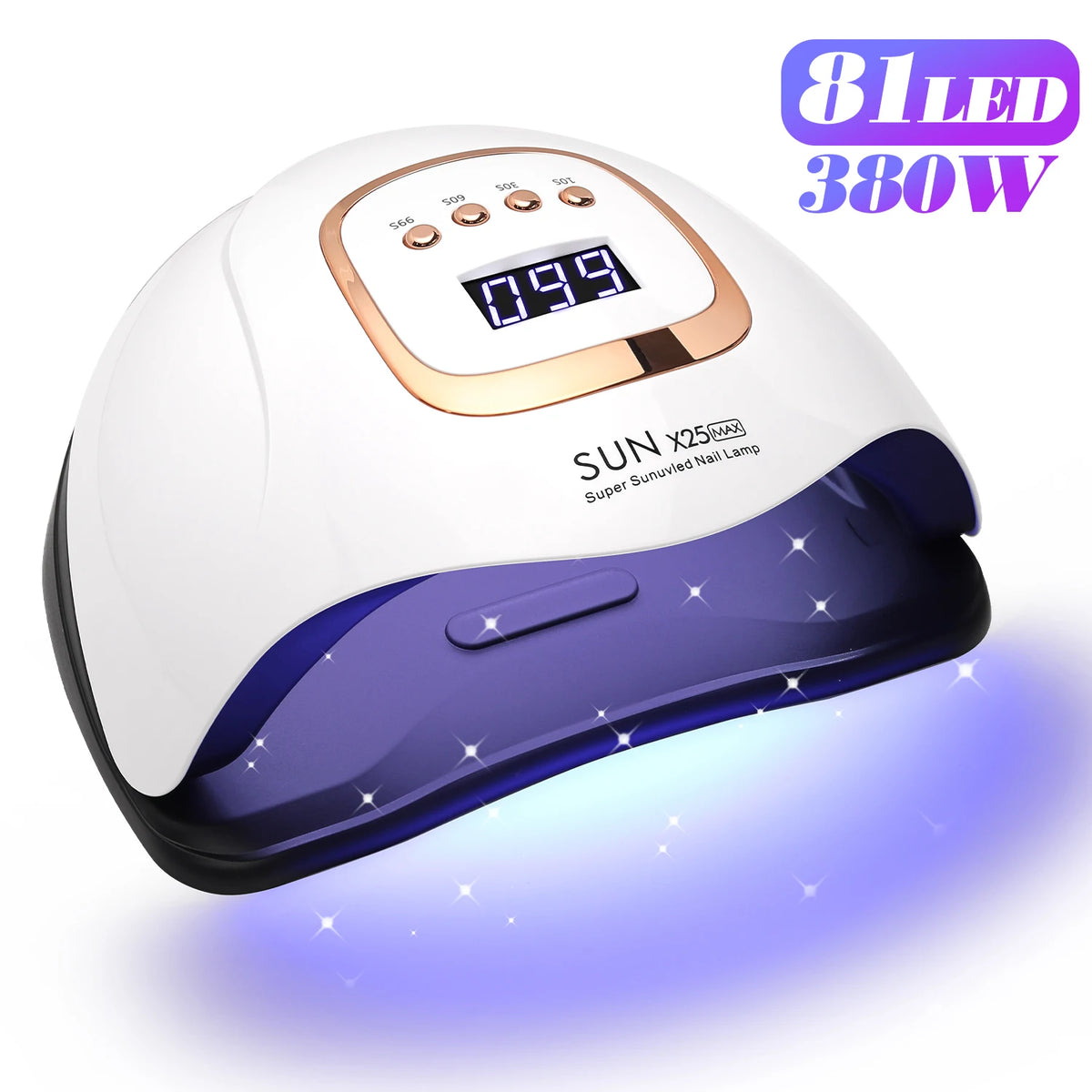 Lampe UV LED pour ongles 81 LED – CLEVI Paris