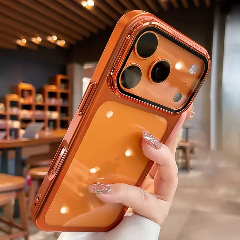 Coque iPhone transparente avec support – CLEVI Paris