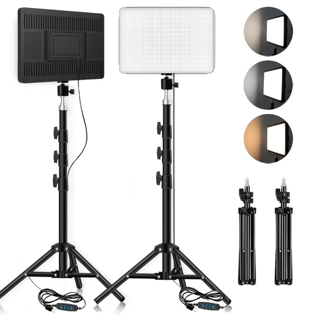 Éclairage LED bicolore BTFOOR avec trépied – CLEVI Paris